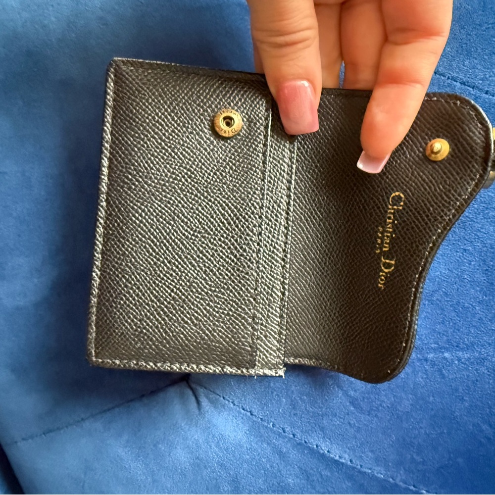 Christian Dior Black Card Holder - Picture 2 of 5